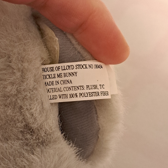 House Of Loyd Tickle Me Bunny Stuffed Animal Toy Laughs & Vibrates😍 - Picture 8 of 10
